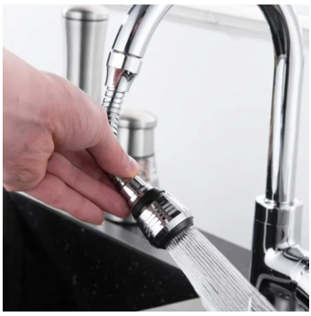 360-degree Rotating Adjustable Water Saving Aerator Kitchen Faucet Tap Nozzle Faucet Filter Water Tap Kitchen Accessories